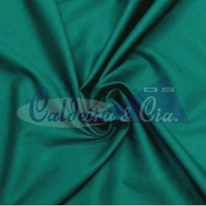 Tecido Tricoline Silky Lisa cor - 5586 (Verde Petro)